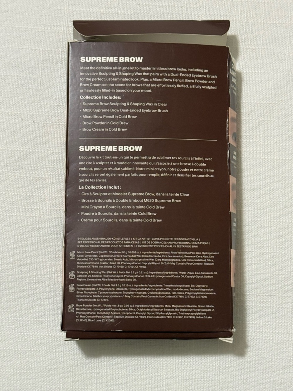 Morphe Supreme Brow Kit - Cold Brew - Picture 3 of 4